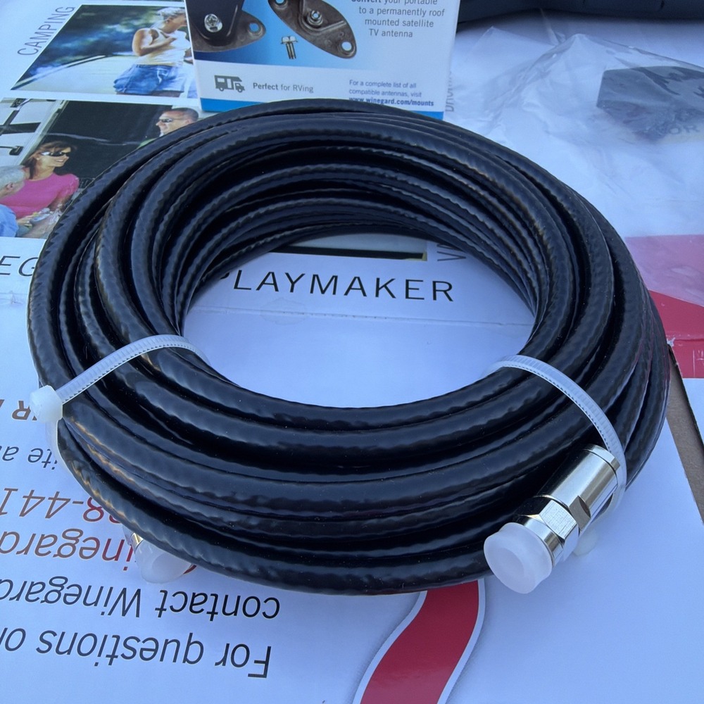 DISH Playmaker PL-7000 Portable Satellite TV Antenna White Roof Mount Kit RV - Picture 5 of 9